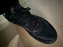 匹克态极无双篮球鞋男鞋新款缓震低帮舒适男款耐磨专业实战薄底运动鞋 全黑-【黑武士】 45 实拍图