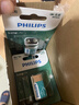 飞利浦（PHILIPS）碳性9V电池12粒适用玩具/万用表/烟雾报警器/麦克风/遥控器/话筒等9V方块电池6F22 实拍图