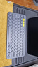 罗技（Logitech）时尚系列 K380 键盘 蓝牙办公键盘 无线键盘 女友 便携超薄键盘 笔记本键盘 黑灰色 实拍图
