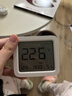 米家小米 米家智能温湿度计3 蓝牙智能联动家用室内车内高精度温湿度计 多功能时钟桌面摆放壁挂温度计 实拍图