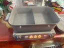 美的（Midea）电火锅钛陶0氟多功能锅不锈钢蒸锅鸳鸯火锅专用锅超薄速沸多功能一体电锅煎烤料理锅DLS332266S 实拍图