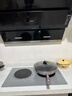 美的电磁灶家用双灶嵌入式电磁炉双头灶 3500w大功率凹面电磁灶双灶家用电磁炉电陶炉嵌入式电池炉灶 【左电磁右电陶|滑控款】冰川银-DZ35CT08P 实拍图