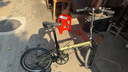 大行（DAHON）经典P8折叠自行车成人20英寸8速男女式通勤运动单车KBC083 消光绿【经典版】 实拍图