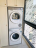 西门子（SIEMENS）小晶钻智净版Pro 洗烘套装 10kg滚筒全自动洗衣机+10kg变频热泵烘干机  WG52H1U00W+WQ53H2001W  实拍图