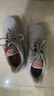 安踏男鞋运动鞋子男士秋冬季款皮面防泼水透气轻便软底白色跑步休闲鞋 【防泼水皮面】浮云灰/浅银灰-1 41 实拍图