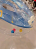 swimbobo婴儿游泳圈脖圈0-5个月新生儿游泳脖圈婴儿洗澡颈圈蓝色BO1002M 实拍图