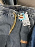 大嘴猴（paul frank）牛仔裤男士冬季美式宽松裤子男裤高街休闲裤男潮 复古蓝加绒 S 实拍图