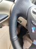 淄客日产方向盘套真皮手缝新奇骏逍客劲客天籁轩逸途达乐骐达蓝鸟探陆 头层牛皮小牛皮圆形+黑线 实拍图