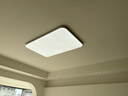 华艺照明全光谱吸顶灯客厅灯卧室灯防蓝光护眼薄款led吸顶灯极简大厅主灯 【全光谱护眼+无缝隙】苹果-客厅110CM 三色 实拍图