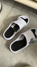 回力运动拖鞋男浴室内户外不易滑厚底凉拖鞋HL39391白黑色41-42码 实拍图