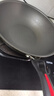 炊大皇炒锅不粘锅32cm少油烟平底炒菜锅煎锅电磁炉明火通用锅WG15068 实拍图
