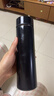 炊大皇 保温杯 316L医用级不锈钢茶水分离商务便携保温杯 黑色 490ml 实拍图