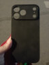 世咏适用苹果17promax手机壳 iphone17promax保护套全包超薄防摔轻奢羊巴皮简约国风小羊皮男女款 黑色 实拍图