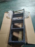 曾高人字梯家用梯子铝合金加厚2米多功能室内折叠梯伸缩双侧工程楼梯 【5步深空灰】加强加固款 实拍图