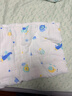 全棉时代 婴儿浴巾 新生儿童6层水洗纱布浴巾纯棉狮子飞机蓝115*115cm 实拍图