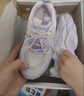 哈比熊（HOBIBEAR）儿童运动鞋春秋网面透气女童运动鞋男女童老爹鞋JD53S82紫色35码 实拍图