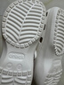 【95成新】卡骆驰（crocs）女鞋厚底云朵洞洞鞋户外休闲时尚一脚蹬沙滩鞋 206750-100 37-38 实拍图