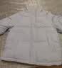 森马（Semir）羽绒服女肌理条纹学院风2025冬立领宽松插肩袖面包服109725113020 实拍图