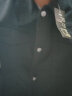 摘星少年衣服男牛仔外套男春秋韩版潮流宽松运动一套衣服2021帅气假两件套装休闲夹克 三件套/8号黑+时尚卫衣+工装裤黑 3XL 实拍图