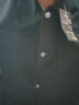 摘星少年衣服牛仔外套男春秋潮流宽松运动一套衣服2024假两件套装休闲夹克 三件套/8号黑+时尚卫衣+工装裤黑 3XL 实拍图