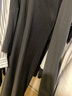 雅鹿休闲西裤男秋冬加绒商务修身西裤弹力通勤西装裤子黑色加绒32 实拍图