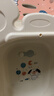 日康（rikang） 浴盆 婴儿洗澡盆婴儿浴盆 加大加厚带浴床适用0-6岁 米色 3626 实拍图