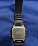 卡西欧（CASIO）复古小方块休闲学生表 多功能户外防水男士手表 AE-1200WH-1AVDF 实拍图
