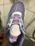 回力瑞赤兔7pro秋季新款女童跑步鞋防水新款儿童软底纽扣运动鞋女孩轻便 8002紫粉双网-升级款 37 实拍图