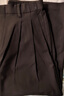 优衣库合作款/女装打褶裙裤/高腰休闲裤裤子479698 38 深褐色 M /160/68A 实拍图