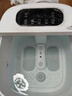 美的（Midea）泡脚桶杀菌足浴盆加热暖脚自动按摩保暖洗脚盆熏蒸暖泡喷淋生日礼物送男女友长辈 ZL310温泉桶 实拍图