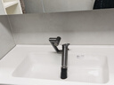 九牧（JOMOO）水龙头卫生间浴室柜冷热出水万向旋转机械臂面盆龙头32706 万向旋转【一级水效】枪灰 实拍图