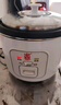 三角牌（Triangle）电饭煲家用老式电饭锅小不粘锅内胆带蒸笼柴火饭米饭锅煮饭锅微压老人用蒸煮一体 5L 大容量(5-6人用)配3件套 实拍图