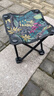 爆品椅子板凳小椅子户外钓椅马扎钓鱼便捷多功能超轻四角凳子马扎 户外小马扎-枫叶蓝色(活动) 实拍图