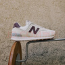 NEW BALANCE NB574官方休闲鞋女鞋复古舒适秋冬透气网鞋轻便百搭潮流运动鞋 米白色 WL574RCF 36 (脚长22.5cm)尺码详询客服 实拍图