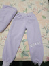 迪士尼（DISNEY）儿童女童立领前开长袖套装外套长裤两件套25年春秋DB331TE07紫150 实拍图