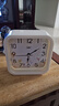康巴丝小闹钟卡通石英钟可爱座钟卧室超安静儿童学生起床闹铃表闹钟 实拍图