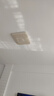 灵翔之光  LED客厅灯 吸顶灯 卧室灯 灯具照明 方灯 客卧套餐组合 50*50cm无极48W（12-18平） 银色边框 实拍图
