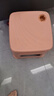 网红塑料凳子30.5cm客厅防滑凳餐桌凳简约可摞叠便携凳浴室凳 粉色【两种款式随机发】 （一个装） 实拍图