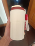 新款316不锈钢智能温显咖啡保温杯女生高颜值办公室精致随行水杯 智能显温红色 450ml 实拍图