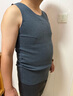 鸭鸭男士保暖衣背心男【羽绒蚕丝德绒无痕】280g坎肩10A抗菌内衣马甲 实拍图