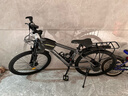 永久自行车成人山地车自行车学生男女铝合金变速公路自行车油碟单车 铝架 全套密封轴承 摩天灰 27速 油碟 26寸【推荐155-185cm】 实拍图