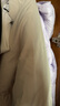 真维斯棉服女立领宽松外套2025冬季情侣休闲加厚保暖面包服杏色M 实拍图