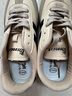 回力（Warrior）女鞋秋季透气休闲运动鞋子女士复古板鞋德训阿甘鞋 0053 米黑 36 实拍图