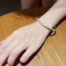 唯一（Winy）银手镯足银9999满天星实心镯子妈妈生日礼物送女友老婆款纯银饰品 实拍图