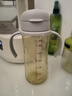 贝亲（Pigeon）自然成长翻盖直饮吸管 大童奶瓶330ml 经典款 18月+  AA278 实拍图