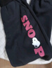 史努比（SNOOPY）童装女童裤子儿童卫裤中大童春季长裤 SNOPY/黑色 160 实拍图