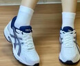 亚瑟士ASICS运动休闲鞋男鞋女鞋情侣百搭运动鞋复古跑鞋 GEL-170TR 白色/深蓝色 45 实拍图