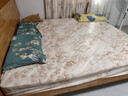 百丽丝100%纯棉磨毛床笠A类床笠吸湿发热升温双人床上用品180cm×200cm 实拍图
