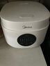 美的（Midea） 电饭煲 家用电饭锅智能预约多功能微压 可煮小米粥迷你小型1-2-4人煮饭锅电煮锅易清洗小巧机身 【节能版】 白色 FB30M161 3L 实拍图