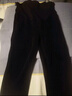 婧麒（JOYNCLEON）孕妇裤外穿阔腿裤女冬季加绒欧棉托腹休闲长裤黑色 XL Jyk171683 实拍图